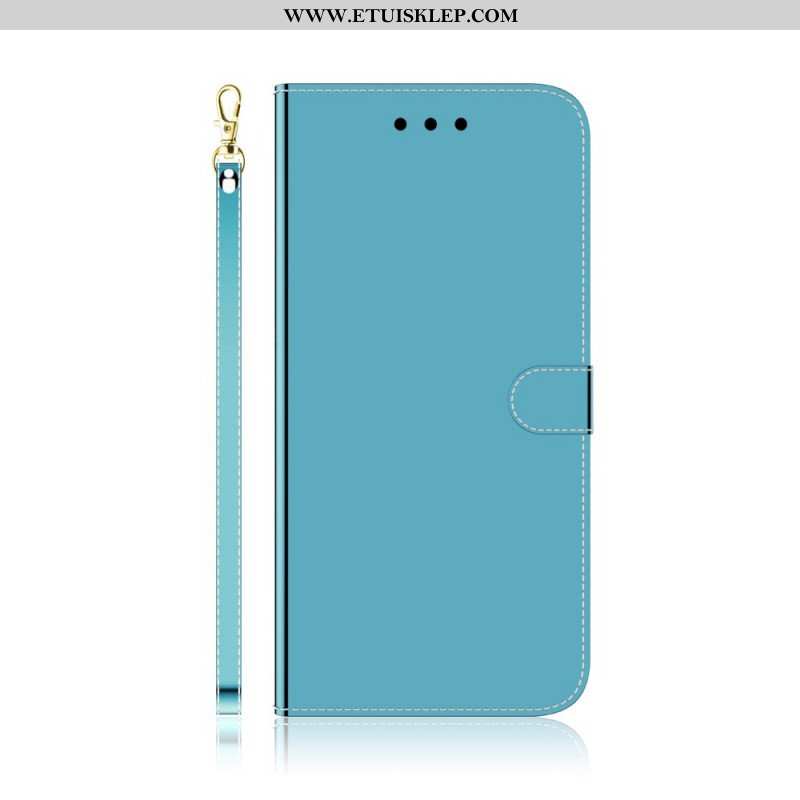Etui Na Telefon Pokrowce do Xiaomi Redmi Note 11 / 11S Osłona Lusterka Ze Sztucznej Skóry